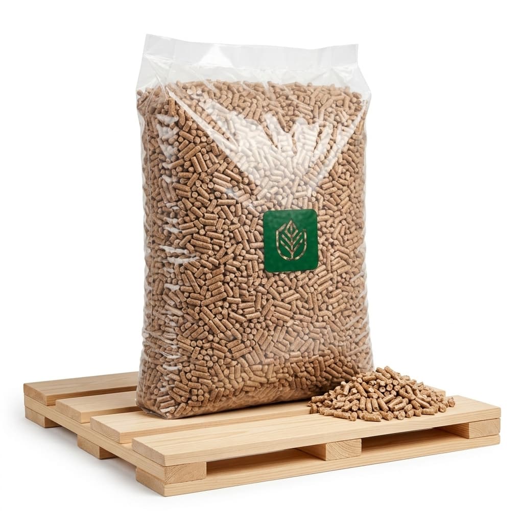 BoisExpress — Pellets Natural Energie Palette von 70 Säcken zu 17 kg Französischer Handwerker