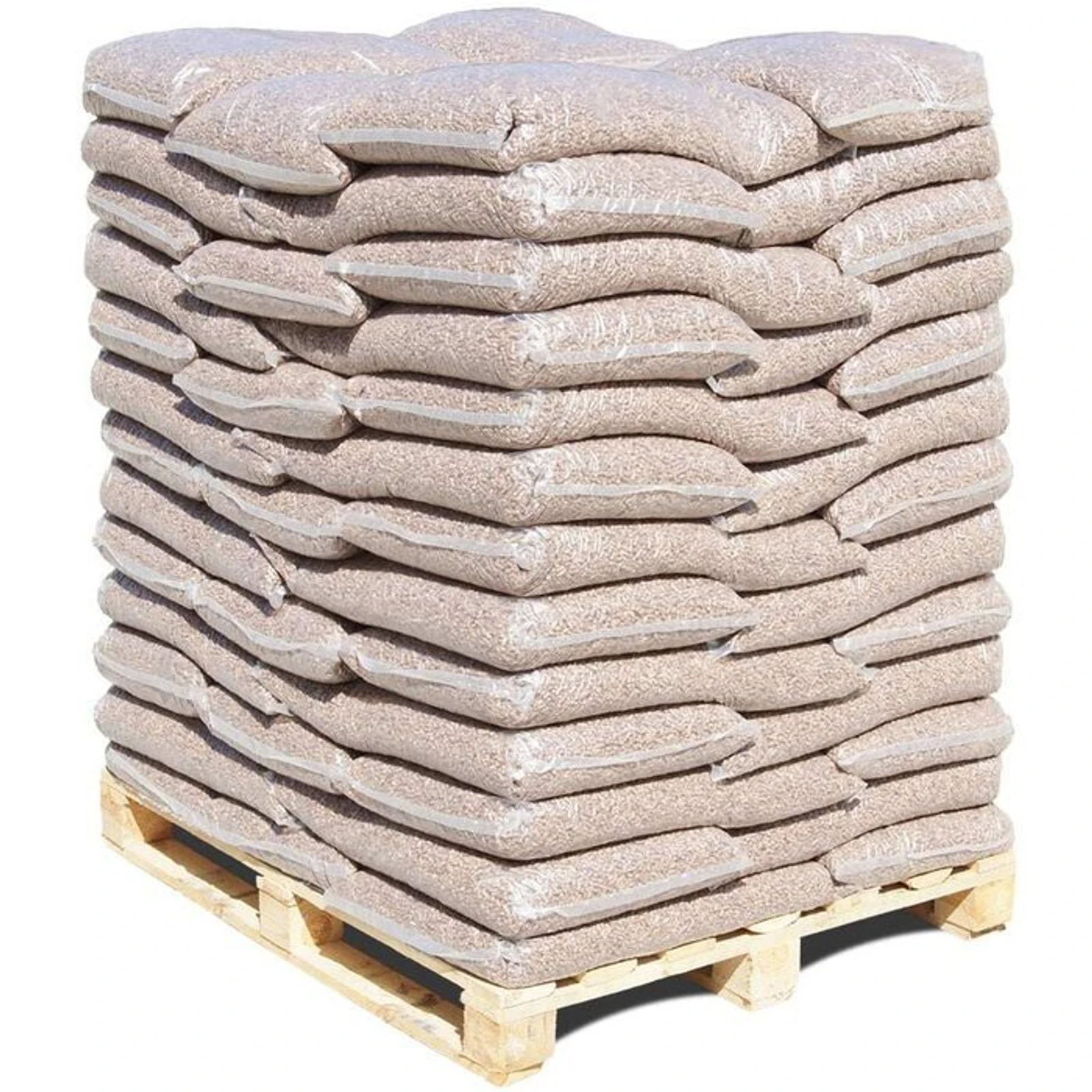Holzpellets Hartholz Eiche 6mm, 65 x 17kg Palette