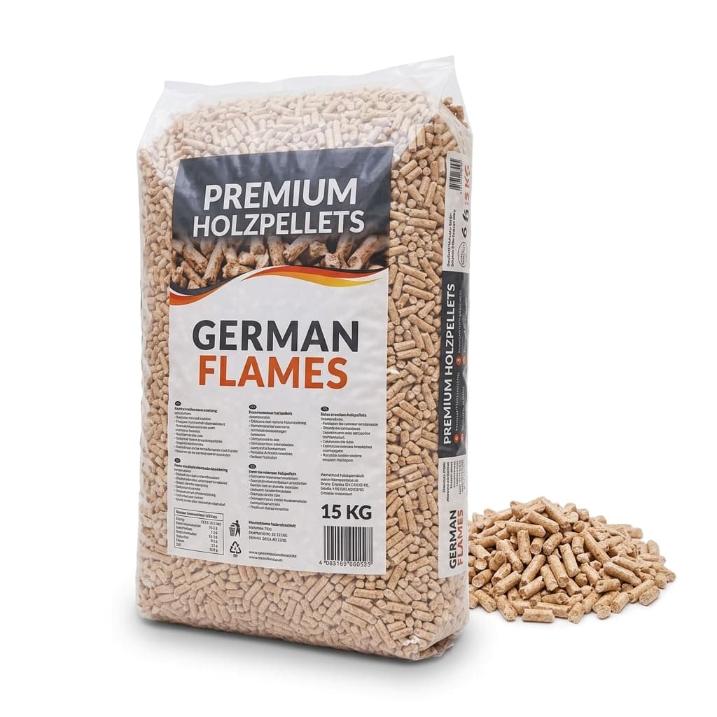 BoisExpress — Granulate German Flames 6mm EN+ A1 Palette 990kg Holztradition