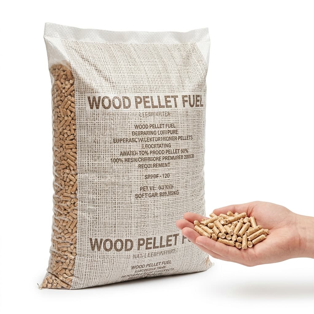 BoisExpress — Holzpellets Forest Pellets Palette von 65 Säcken à 17 kg Französischer Wald
