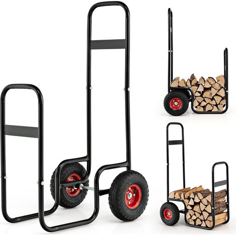 Costway Holztransportwagen 136 kg