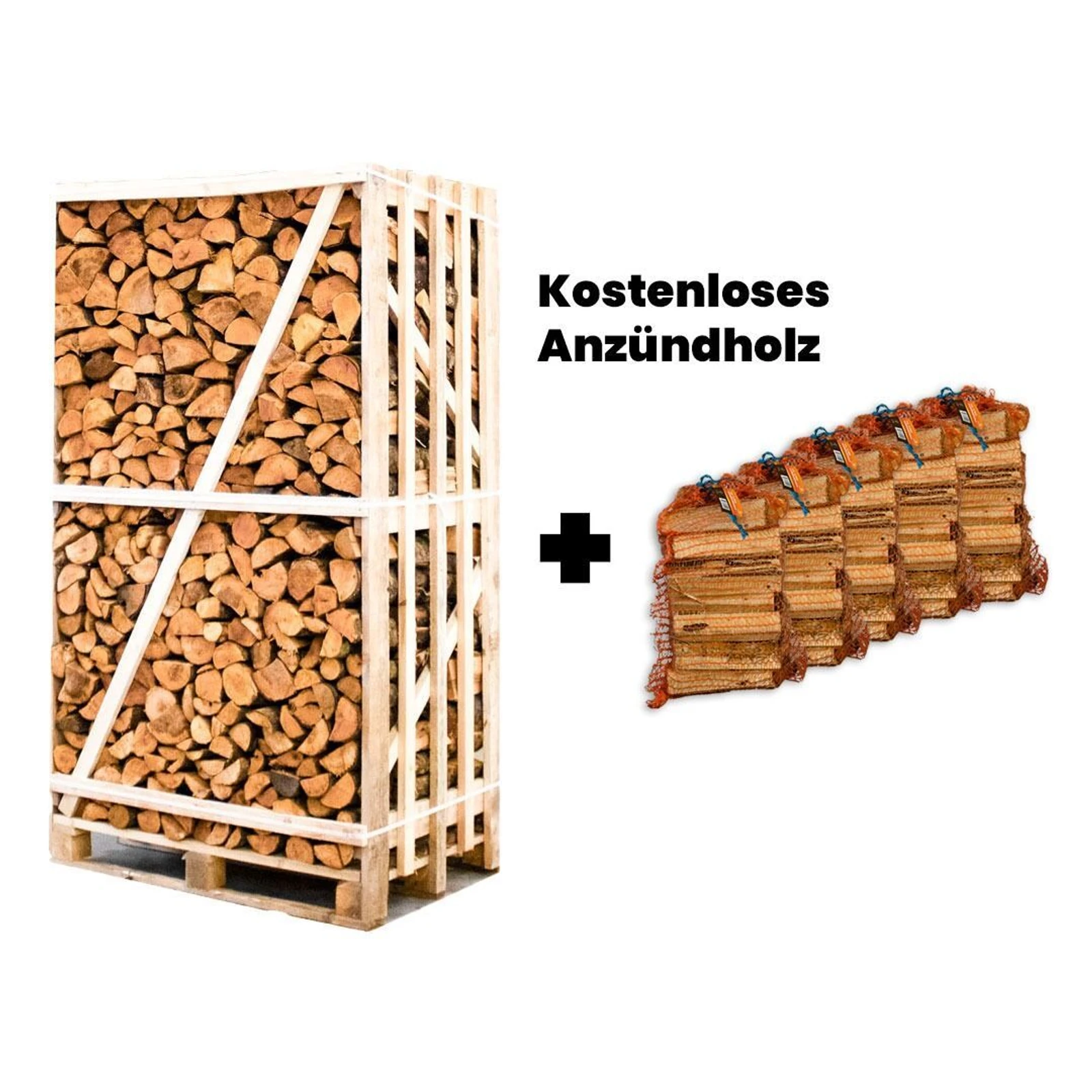 Palette Erle Brennholz 25cm