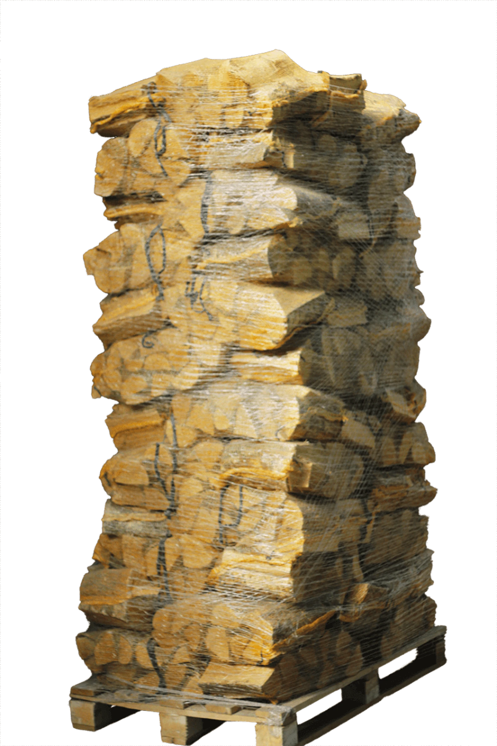 88 Netze Kammergetrocknetes gespalten Esche Brennholz 30-33 cm
